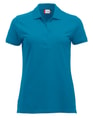 Dames Polo Clique Classic Marion 028246 Turquoise